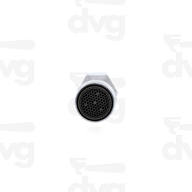 LANCIA ACQUA INOX CON FRANGIACQUA E DADO 3/8 CROMATO NSF, LUNGA, AERATORE IN POM -SENZA TUBO